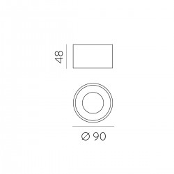 Spot Aplicat Studio P32350BDP ACB LED, Alb, Spania