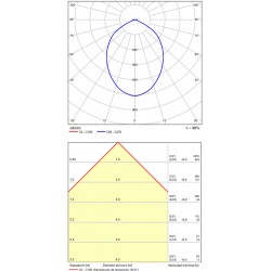 Spot Aplicat Studio P32351N ACB LED, Negru, Spania