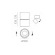 Spot Aplicat Apex P341210BDT ACB LED, Alb, Spania