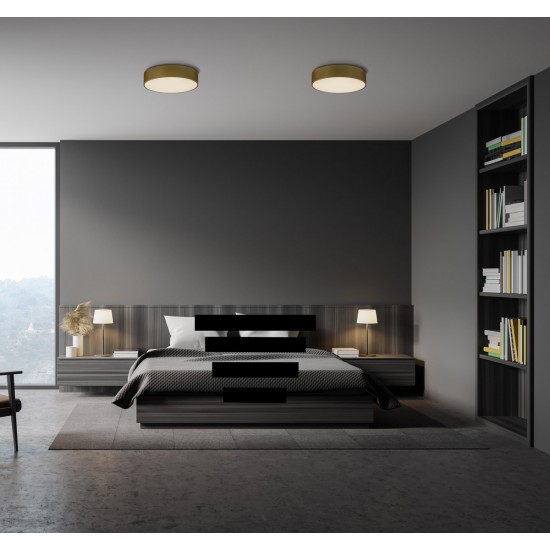 Plafoniera Isia P3453070OTDT ACB LED, Auriu, Spania