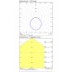 Plafoniera Madison P349713BMS ACB LED, Alb, Spania