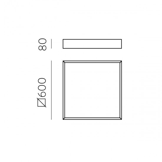 Plafoniera Munich P375960NDP ACB LED, Negru, Spania