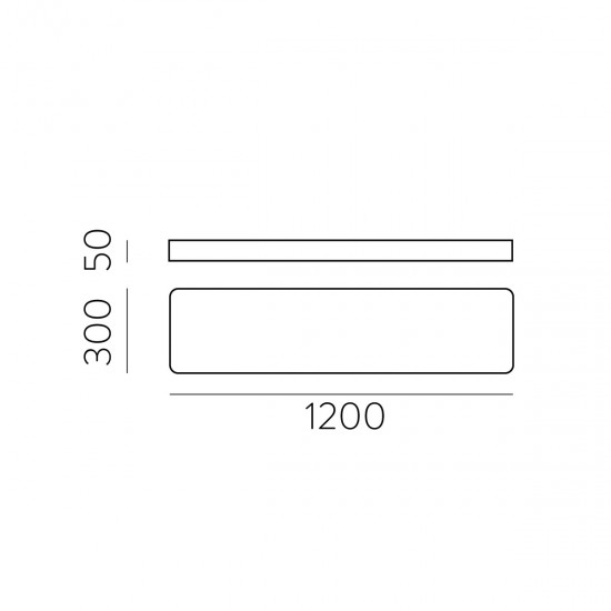 Plafoniera Turin P376121B ACB LED, Alb, Spania