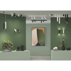 Spot Aplicat Zoom P37640B ACB GU10, Alb, Spania