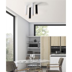 Spot Aplicat Zoom P37642B ACB GU10, Alb, Spania