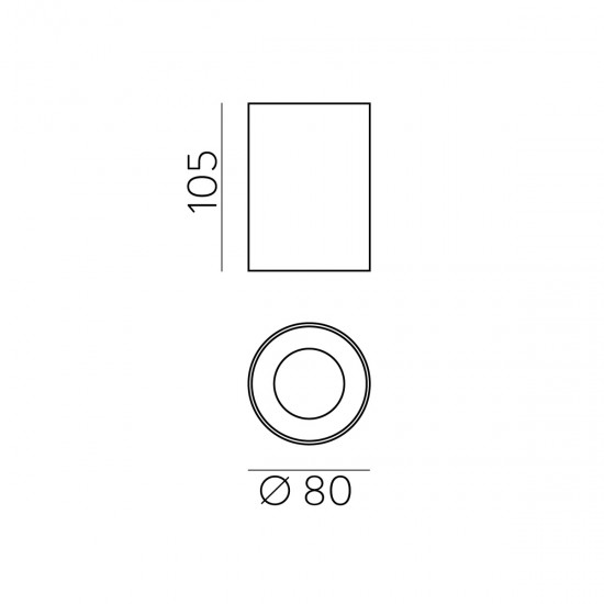 Spot Aplicat Soul P37920BOS ACB GU10, Alb, Spania