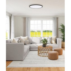 Plafoniera Baie Koe P385263N ACB LED, Negru, Spania