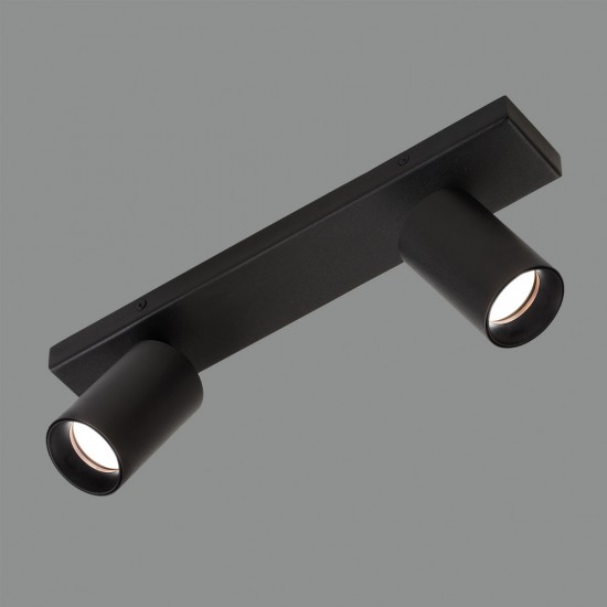 Lustra Spot Gina P3874R20N ACB GU10, Negru, Spania