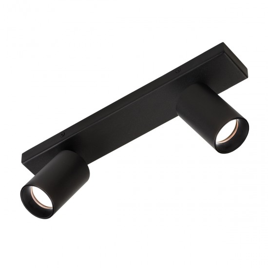 Lustra Spot Gina P3874R20N ACB GU10, Negru, Spania