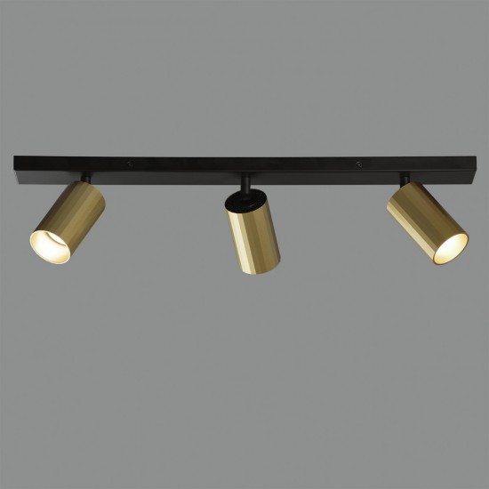 Lustra Spot Modrian P3951380O ACB GU10, Auriu, Spania
