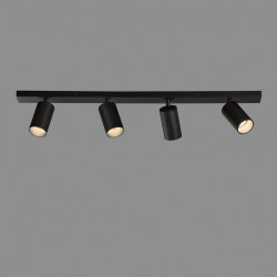 Lustra Spot Modrian P3951480N ACB GU10, Negru, Spania