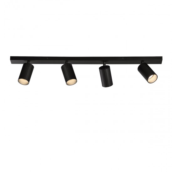 Lustra Spot Modrian P3951480N ACB GU10, Negru, Spania