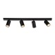 Lustra Spot Modrian P3951480N ACB GU10, Negru, Spania