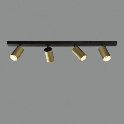 Lustra Spot Modrian P3951480O ACB GU10, Auriu, Spania