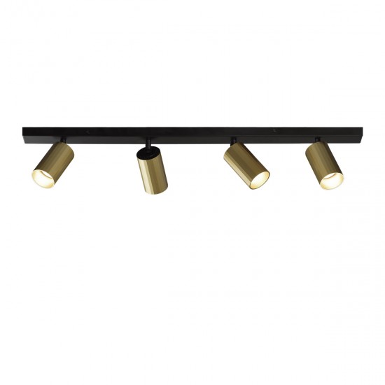 Lustra Spot Modrian P3951480O ACB GU10, Auriu, Spania