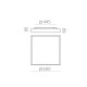 Plafoniera Oporto P3973170B ACB LED, Alb, Spania