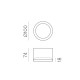 Plafoniera Baie Tech P3987000B ACB LED, Alb, Spania