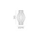 Veioza Mirta S30541B ACB E27, Alb, Spania