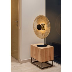 Kit Veioza Pamela S3913080NSP ACB E27, Negru, Spania