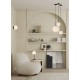 Veioza Parma S3946080N ACB E27, Negru, Spania