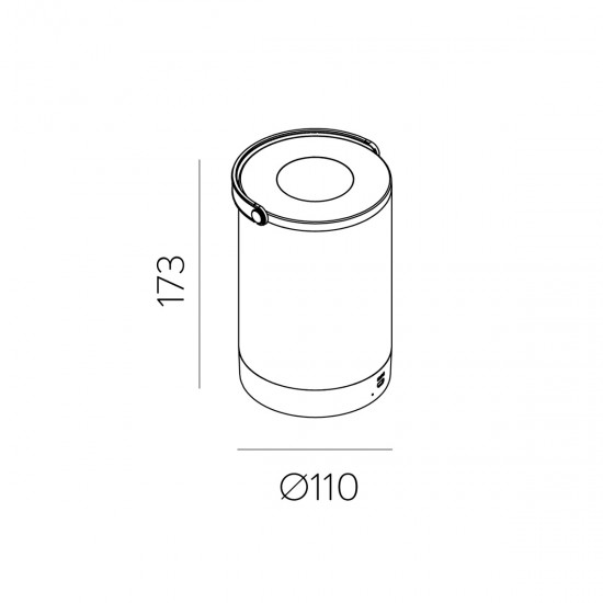 Veioza Keke S81511B ACB LED, Alb, Spania
