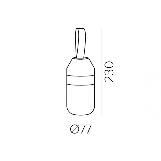 Veioza Exterior Move It S81731GR ACB LED, Opal, Spania
