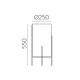 Veioza Naos S8191180O ACB E27, Auriu, Spania