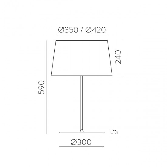 Veioza Stilo S8202180N ACB E27, Alb, Spania