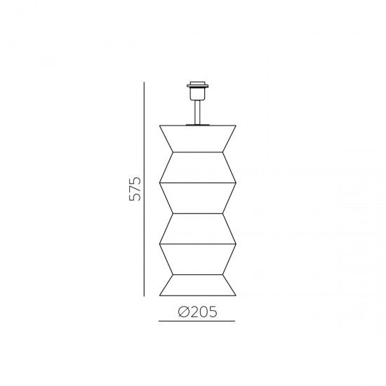 Veioza Ibiza S8211080BSP ACB E27, Alb, Spania