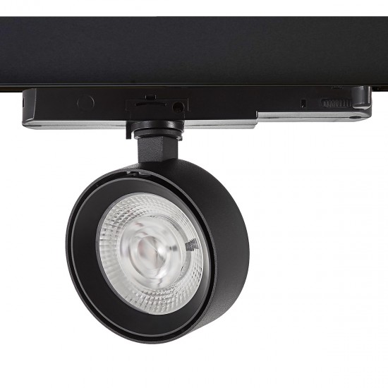 downlight sina 1 Faza Mako T384310N ACB LED, Negru, Spania