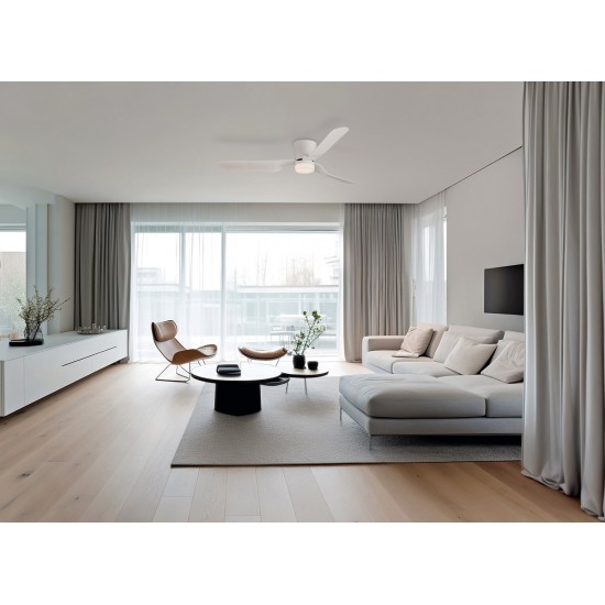 Ventilator Brisa V2503520B ACB LED, Alb, Spania