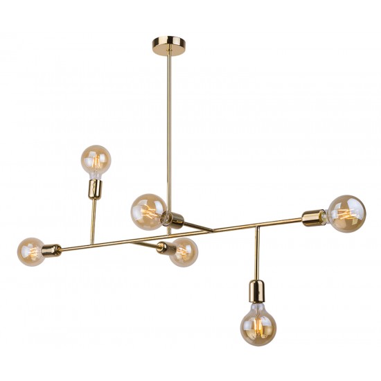 Candelabru DADIM 8224(0192) Amplex, E27, Auriu, Polonia