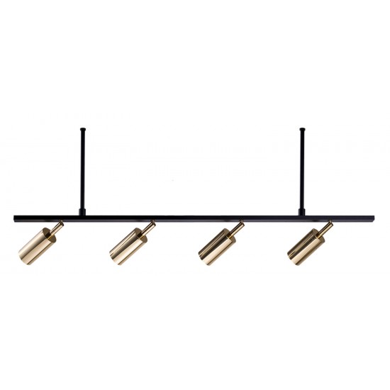 Lustra Tip Spot HUSA 8337(0224) Amplex, GU10, Negru, Polonia