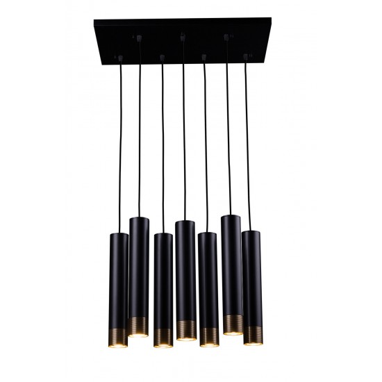 Suspensie EIDO 8264(0344) Amplex, GU10, Negru, Polonia