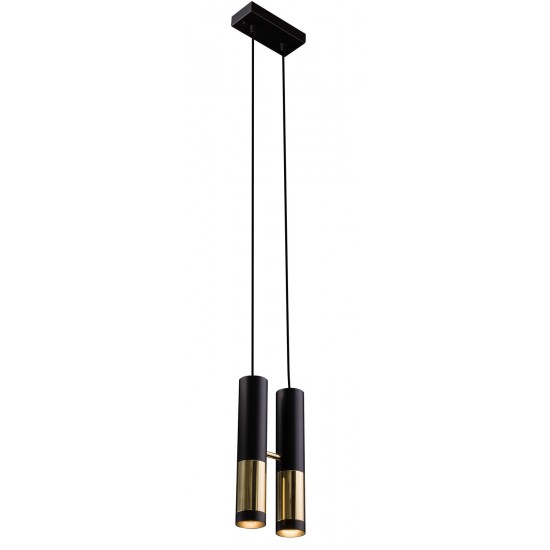 Suspensie KAVOS 8366(0383) Amplex, GU10, Negru, Polonia