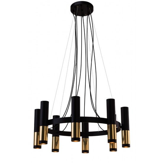 Candelabru KAVOS 8372(0386) Amplex, GU10, Negru, Polonia