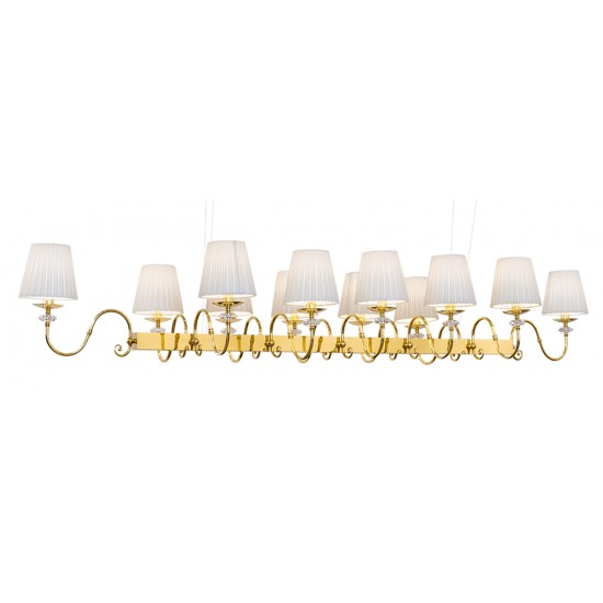 Candelabru LILOSA 8695(650) Amplex, E14, Auriu, Polonia
