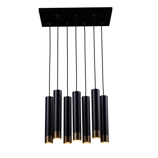 Suspensie EIDO 8264(0344) Amplex, GU10, Negru, Polonia