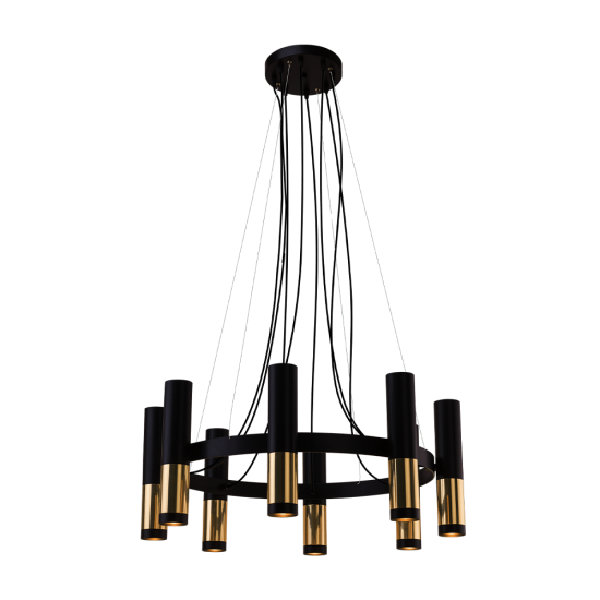Candelabru KAVOS 8372(0386) Amplex, GU10, Negru, Polonia