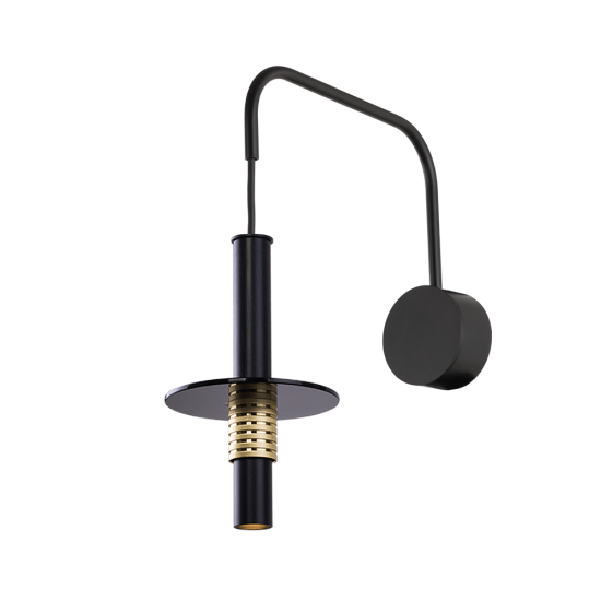 Aplica ALVITO 8928 Amplex,  Negru, Polonia.