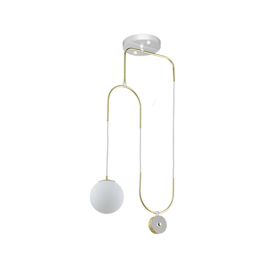 Suspensie BOLA 8935 Amplex,  Alb, Polonia