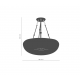 Suspensie BUTTON 8173(868) Amplex, E27, Crom, Polonia