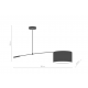 Suspensie DAFO 8225(0418) Amplex, E27, Negru, Polonia