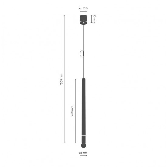 Pendul DAVI 8932 Amplex,  Negru, Polonia