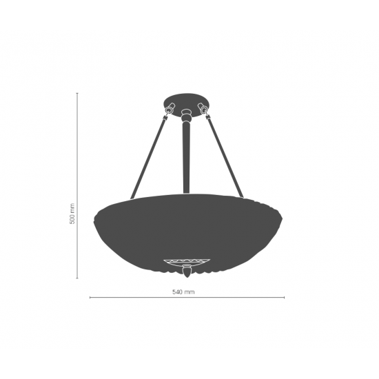 Suspensie DIAMANTE 8231 Amplex,  Auriu, Polonia