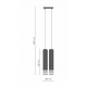 Suspensie EIDO 8259(0357) Amplex, GU10, Alb, Polonia