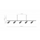 Lustra Tip Spot HUSA 8340(0296) Amplex, GU10, Alb, Polonia