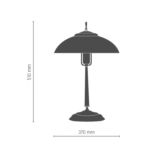 Lampa De Birou ONYX OPAL 8751(335) Amplex, E27, Auriu, Polonia