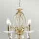 Candelabru Aegean de la Elstead E14, Auriu, Ag8-Pol-Brass, UK