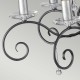Candelabru Amarilli de la Elstead E14, Negru, Aml10-Blk-Silver, UK